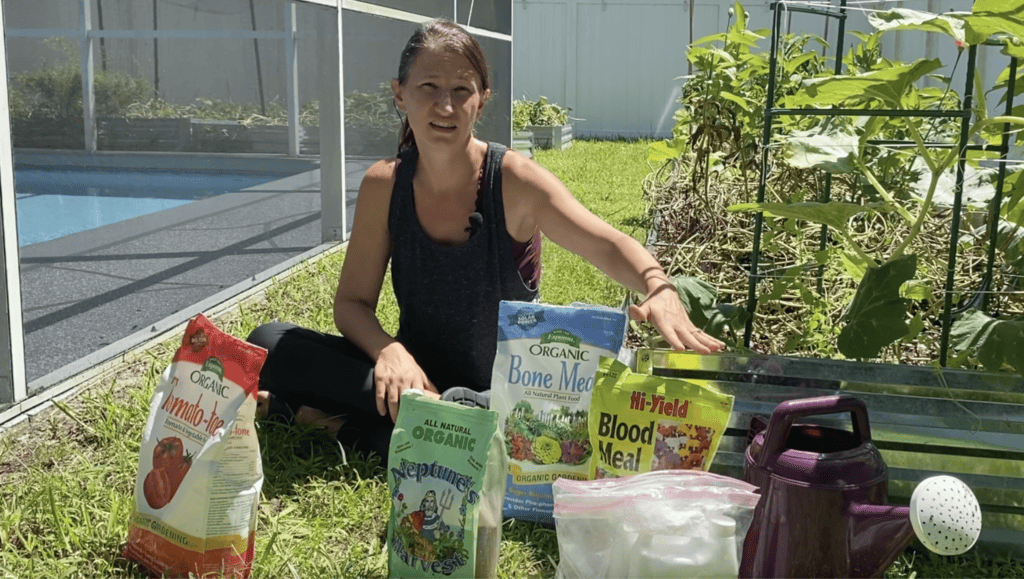 Garden fertilizers